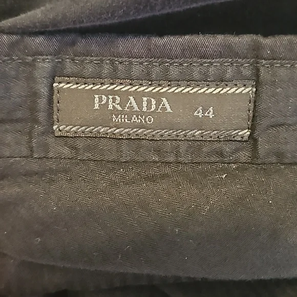 Women's Prada Black Trousers Size 8